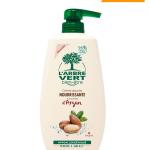 douche argan arbre vert grand format