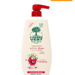 shampooing douche bain moussant enfants framboise