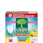 Tablettes hydro tout en un citron