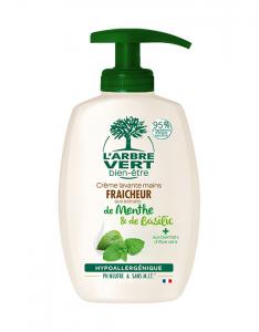 Crème lavante fraîcheur pour les mains