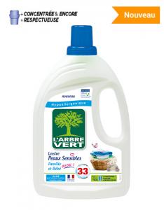 Lessive peaux sensibles et sa recharge