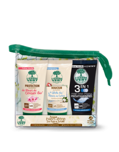 Trousse voyage douche, shampooing et 3 en 1